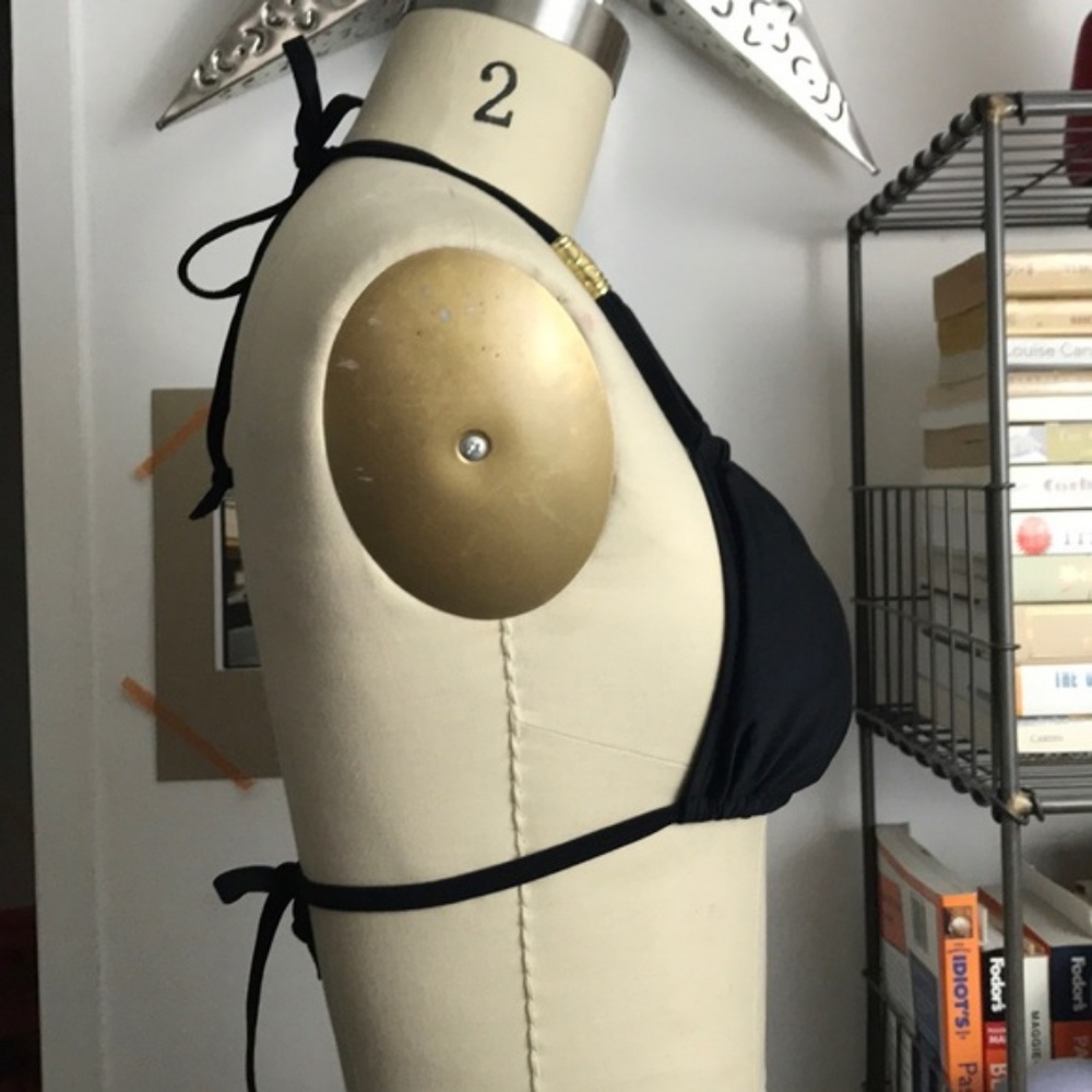 French Connection Triangle String Bikini Top - Picture 6 of 7